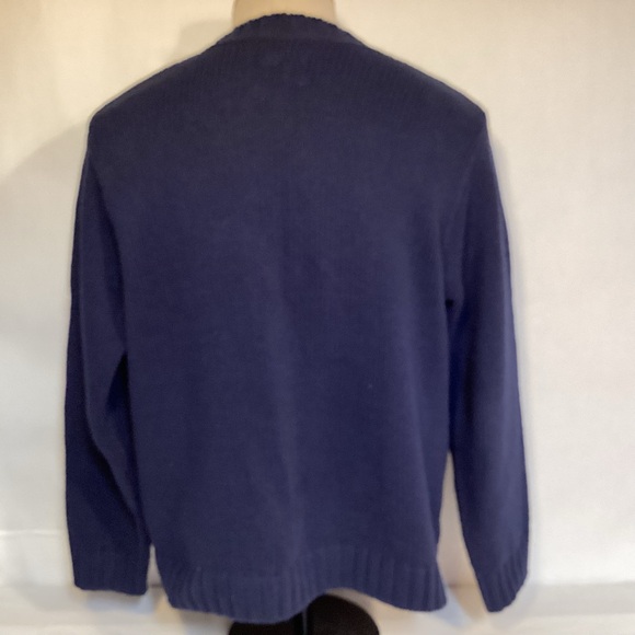 Vintage 90’s American Flag Men’s Sweater Size XL Coldwater Creek - Picture 4 of 11